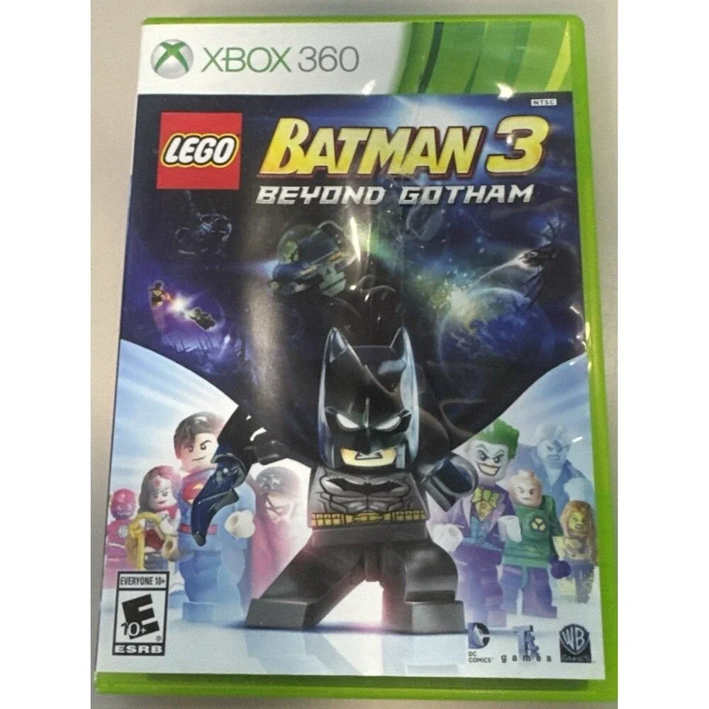 LEGO Batman 3 Beyond Gotham Microsoft Xbox 360 2014 w/ Manual
